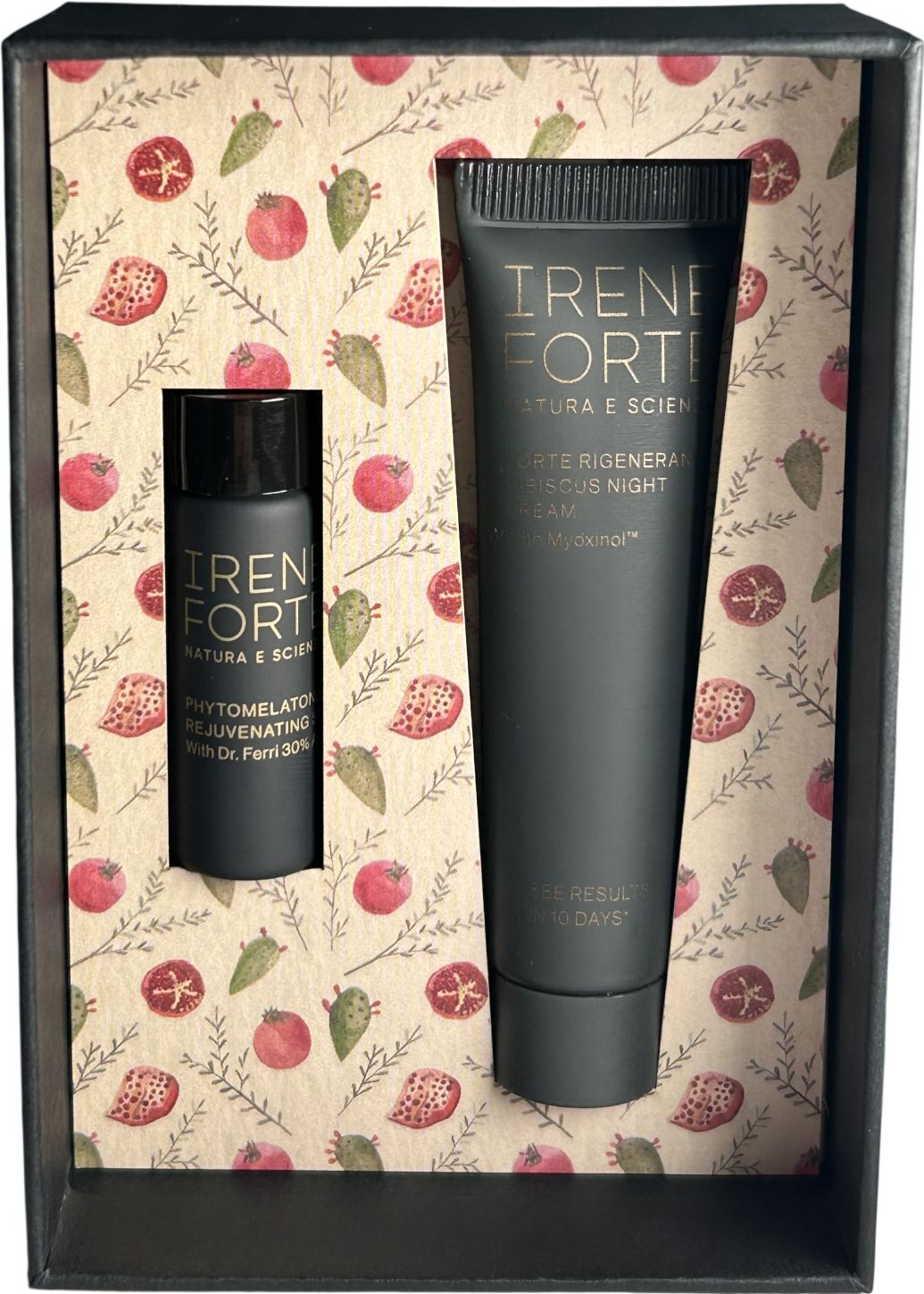 Irene Forte Skincare Night Renewal Travel Kit Universal 5ml and 15ml