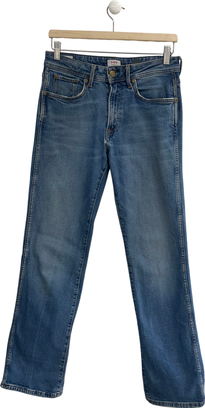 Pepe Jeans Blue Olympia Relaxed Mid Waist Jeans W27