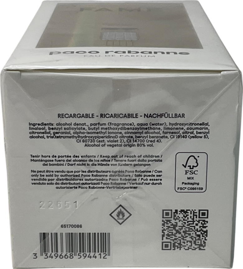 Paco Rabanne Fame Eau De Parfum 80ml