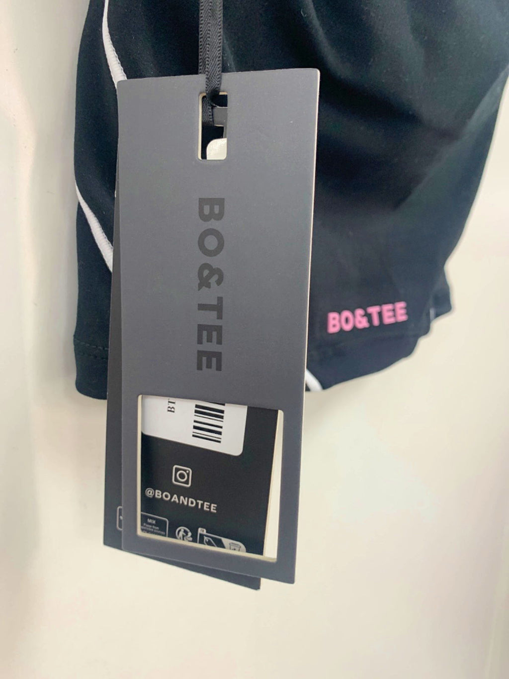 Bo&Tee Black Strapless top  S