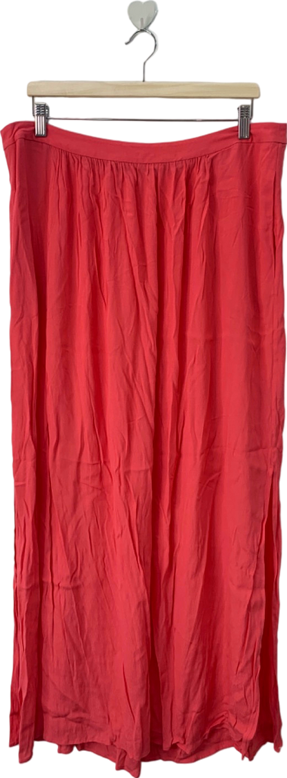 Boden Red Maxi Skirt UK 12L