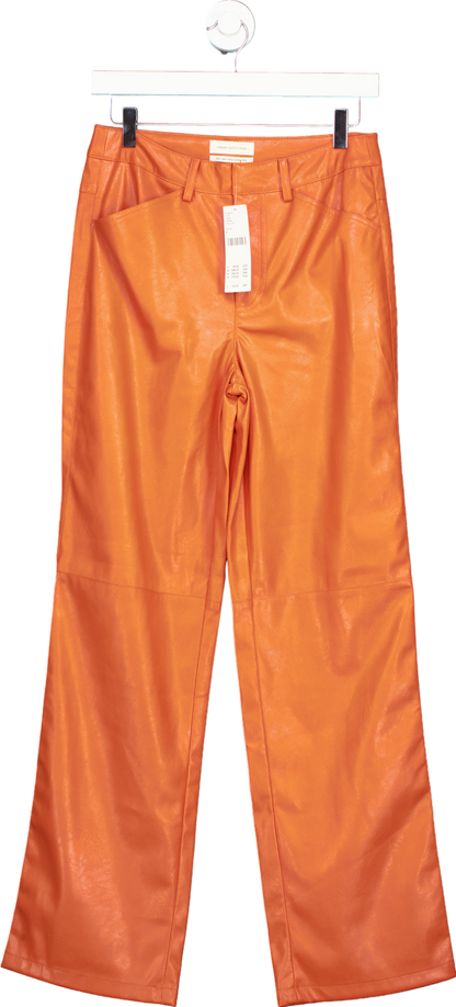 Urban Outfitters Orange Polly PU Trousers S