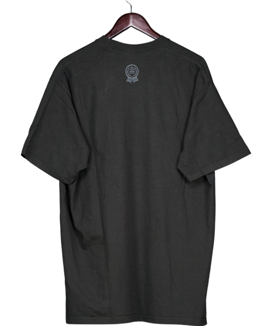 Supreme Black 30th Anniversary First T-shirt UK XL