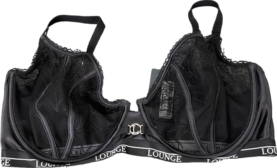 Lounge Underwear Black Allure Bra UK 36F
