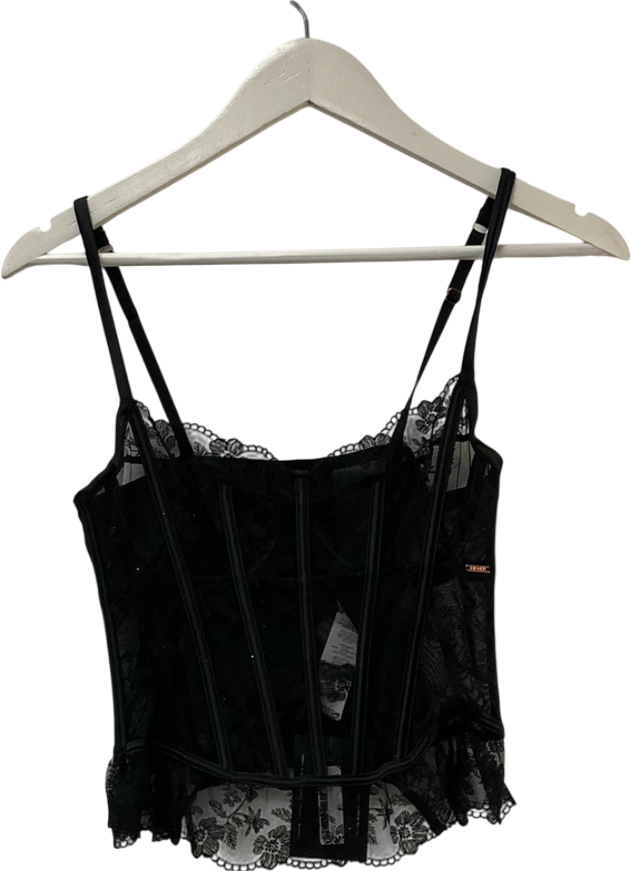 Hunkemoller Black Steph Bustier UK 34B