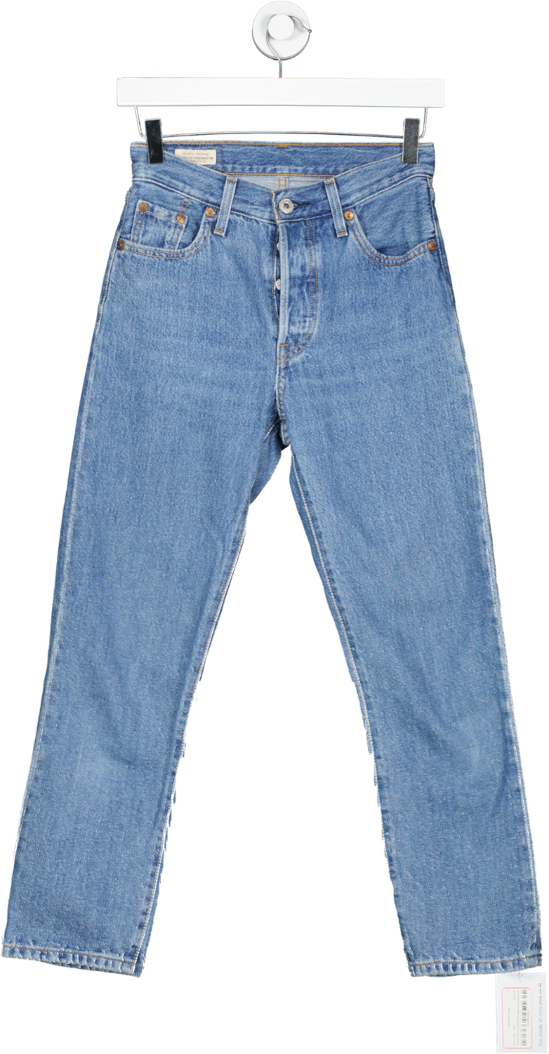levis Blue Original 501 Jeans W23