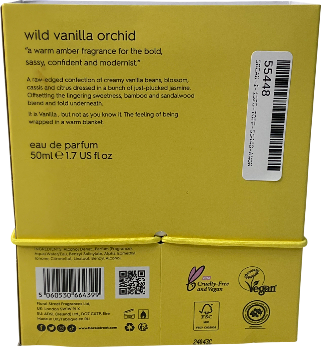 FLORAL STREET Wild Vanilla Orchid Eau De Parfum Wild Vanilla 50ml