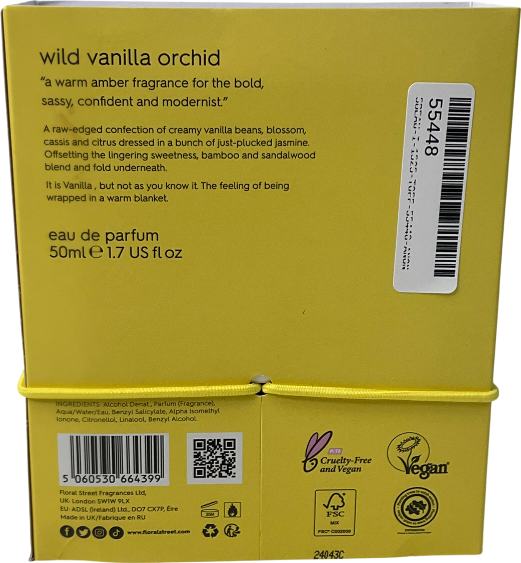 FLORAL STREET Wild Vanilla Orchid Eau De Parfum Wild Vanilla 50ml