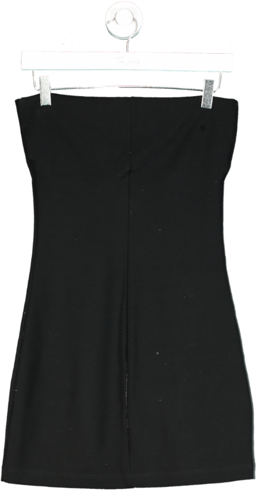 LeSet Black Strapless Rio Mini Dress UK 8