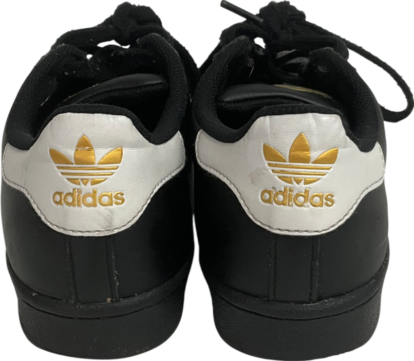 adidas Black Superstar Trainers UK 5.5 EU 39.5 👞