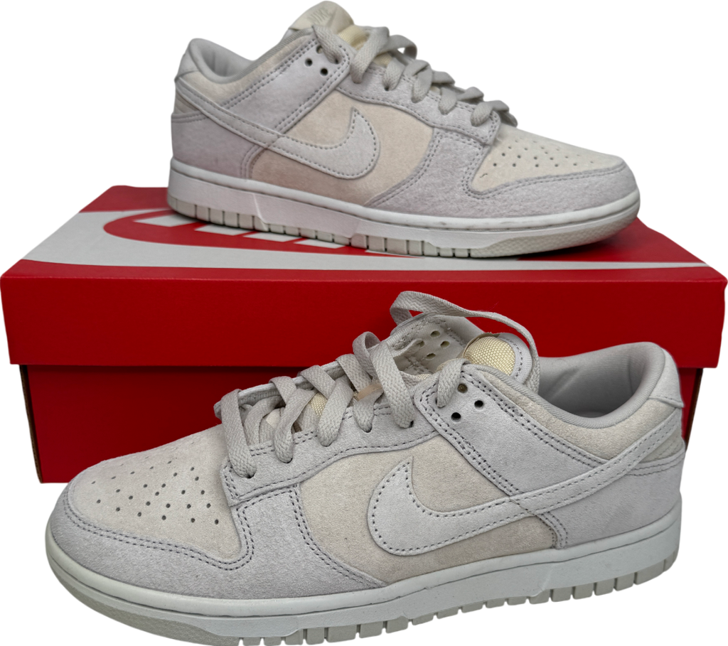Nike White Dunk Low Retro Prm "vast Grey" Sneakers UK 6 EU 40 👞