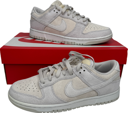 Nike White Dunk Low Retro Prm "vast Grey" Sneakers UK 6 EU 40 👞