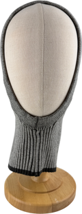 VARLEY Grey Ribbed Knit Hood