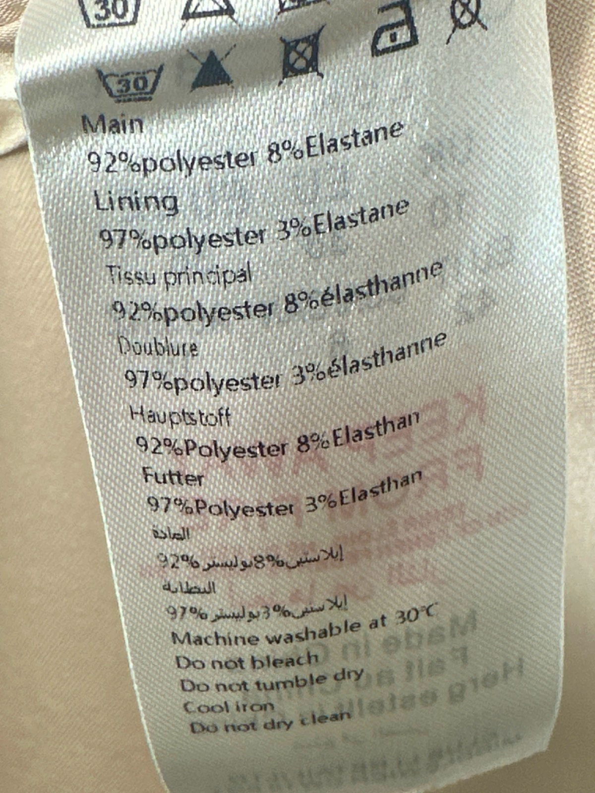 Club L Stone Endura Tailored Sleeveless Wide-Leg Jumpsuit UK 10