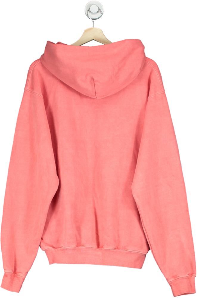 Chambers by Q Coral Pink Zip-Up Hoodie UK M