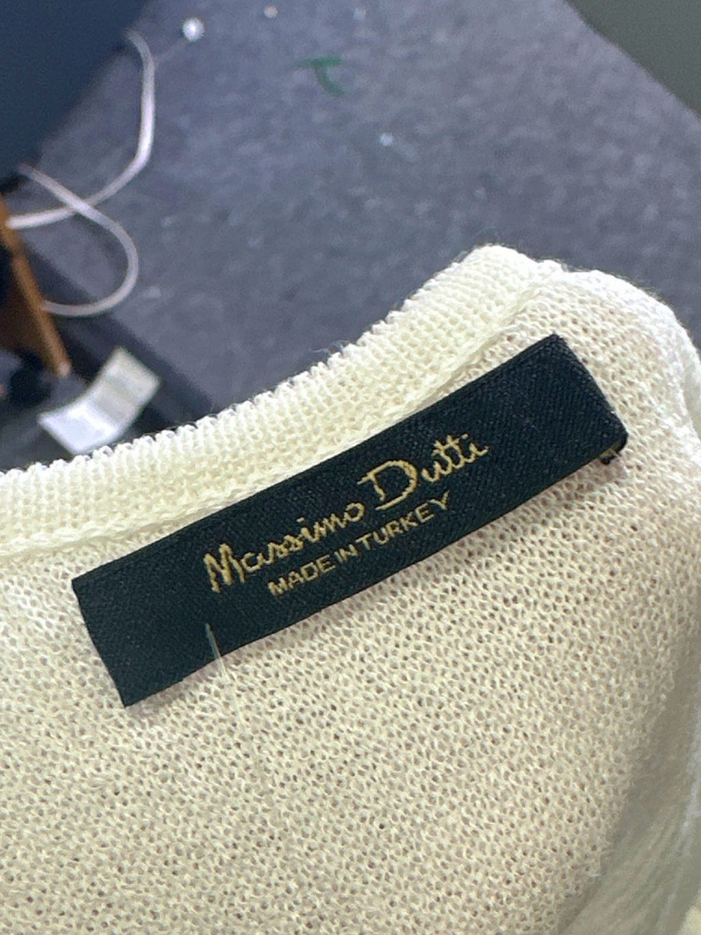 Massimo Dutti White Sleeveless Dress