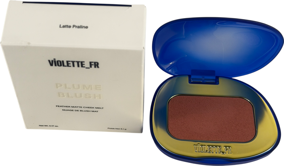 VIOLETTE_FR Feather Matte Cheek Melt Plume Blush Latte Praline 5.1g