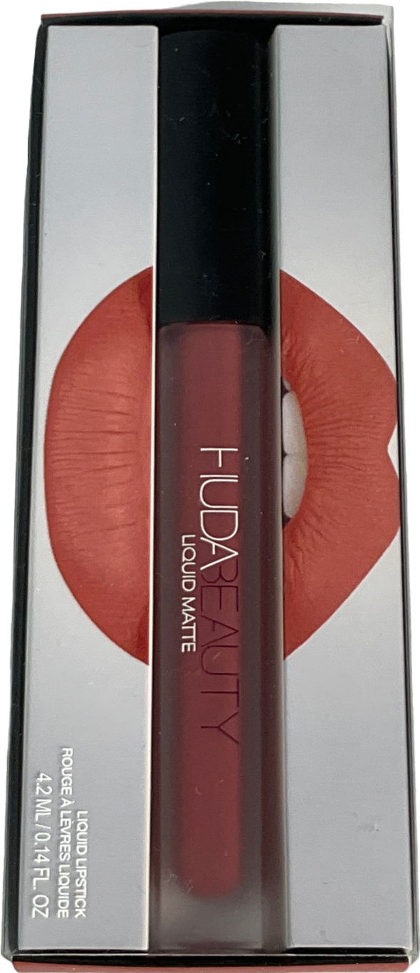 Huda Beauty Liquid Matte Ultra-comfort Transfer-proof Lipstick Bombshell 4.2
