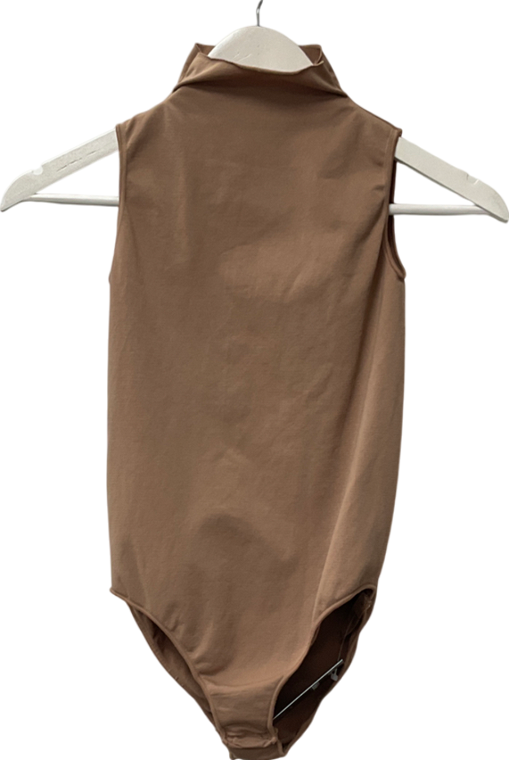 SKIMS Beige Tank Bodysuit UK XXS-XS