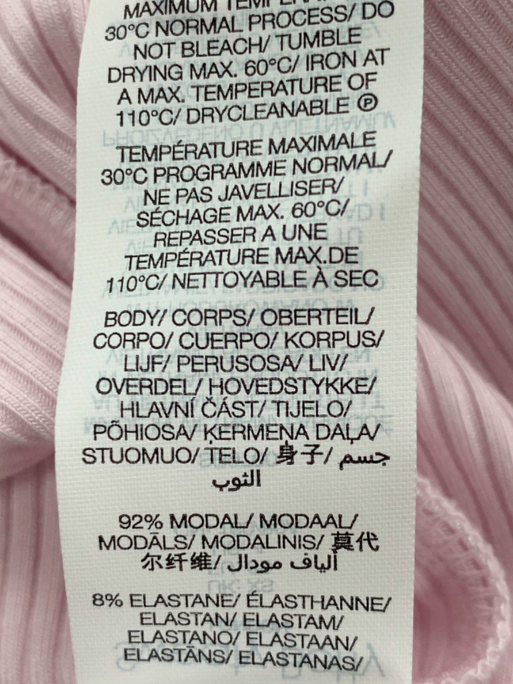 Sweaty Betty Pink Ribbed Tank Top UK XS