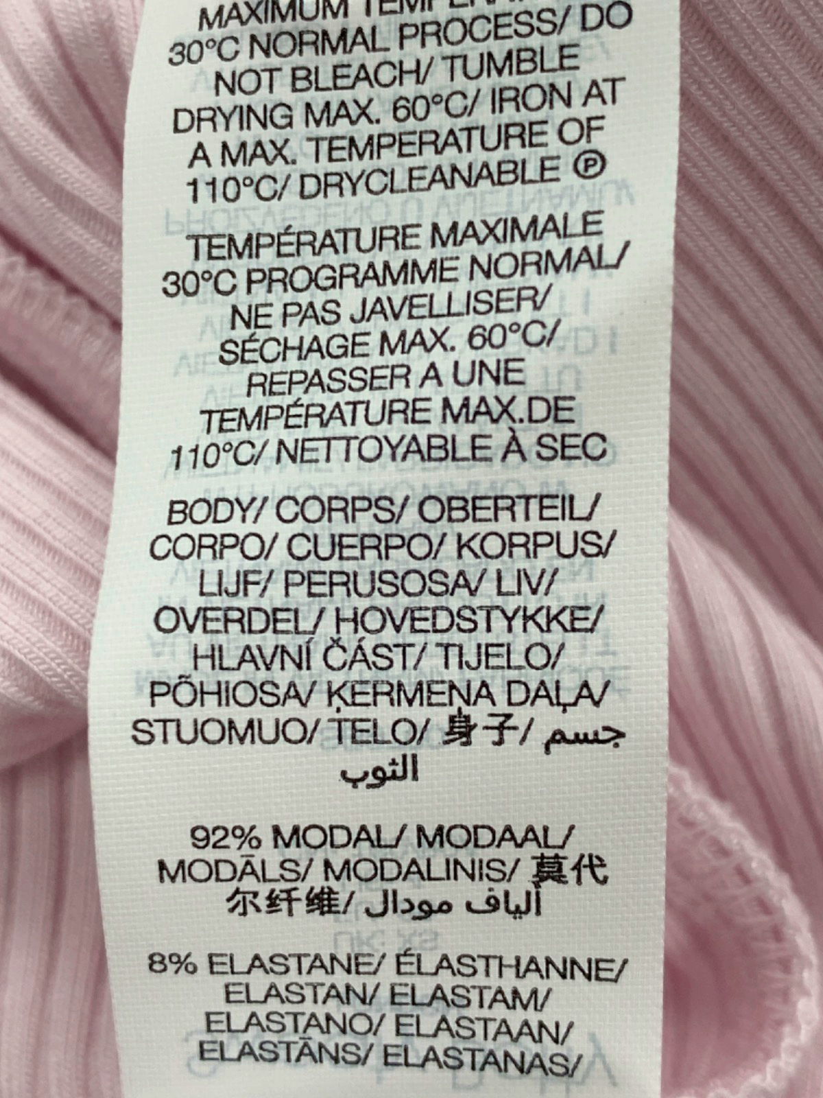 Sweaty Betty Pink Ribbed Tank Top UK XS