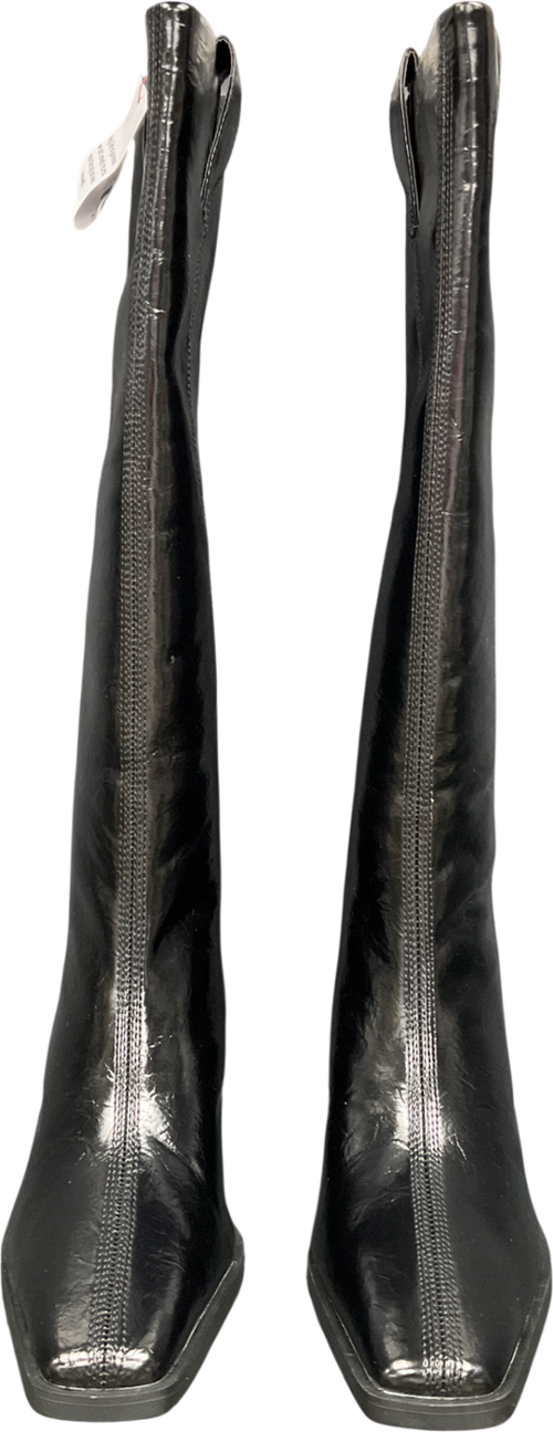 ASOS Black Chantelle Western Knee Boot UK 6 EU 39