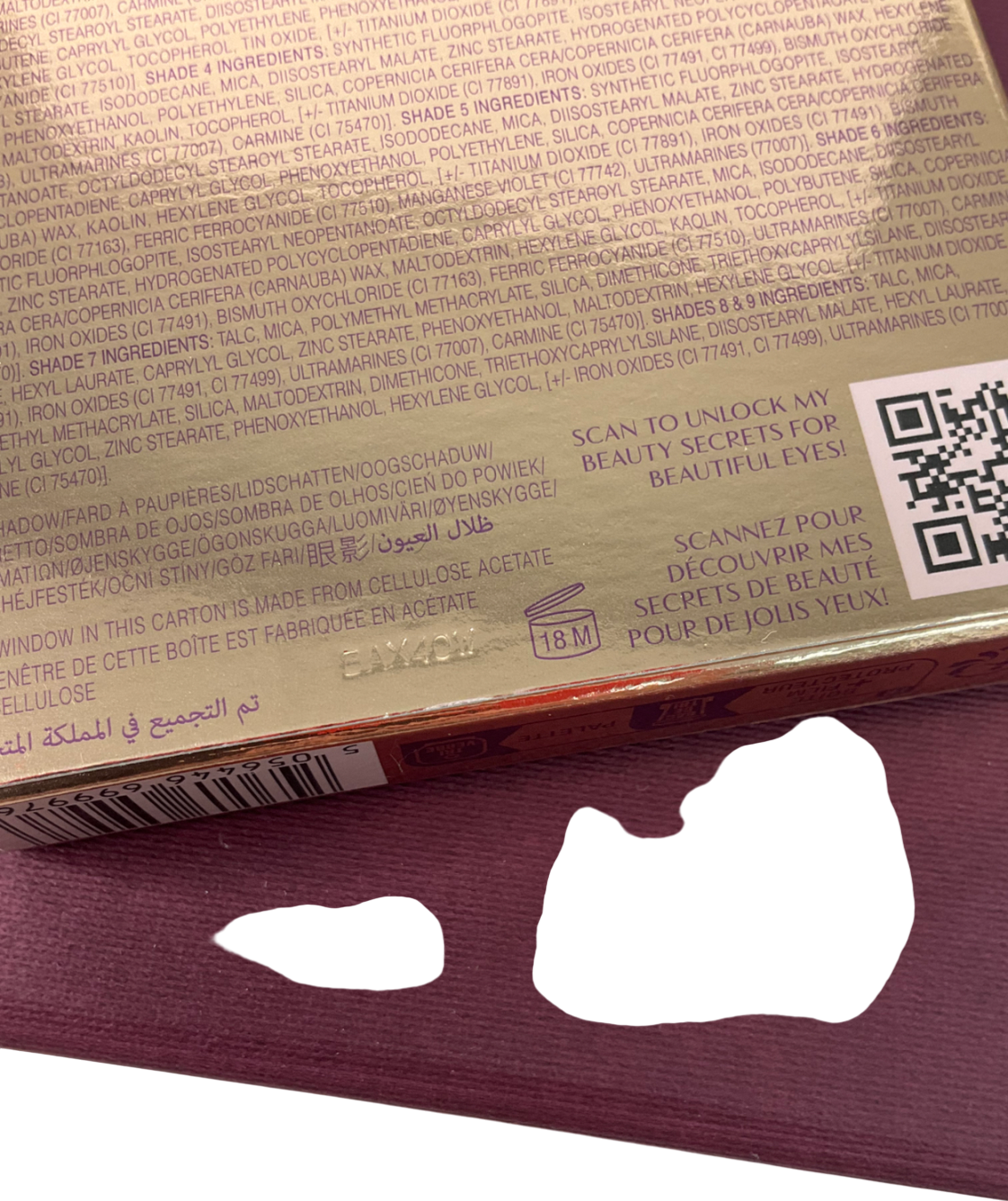 Charlotte Tilbury Palette Of Beautifying Eye Trends. Pink Love & Digital Lilac X2 Shade3