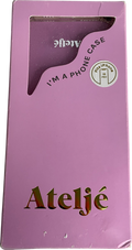 atelji Metallic Clear Glitter Iphone 15 Max Case One Size