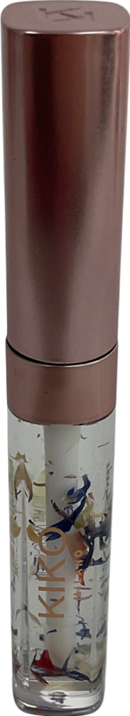 Kiko Nourishing Lip Oil With Flower Petals Clear 3.6ml