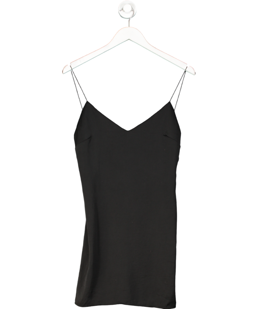 hella sundays Black Mia Slip Dress UK S