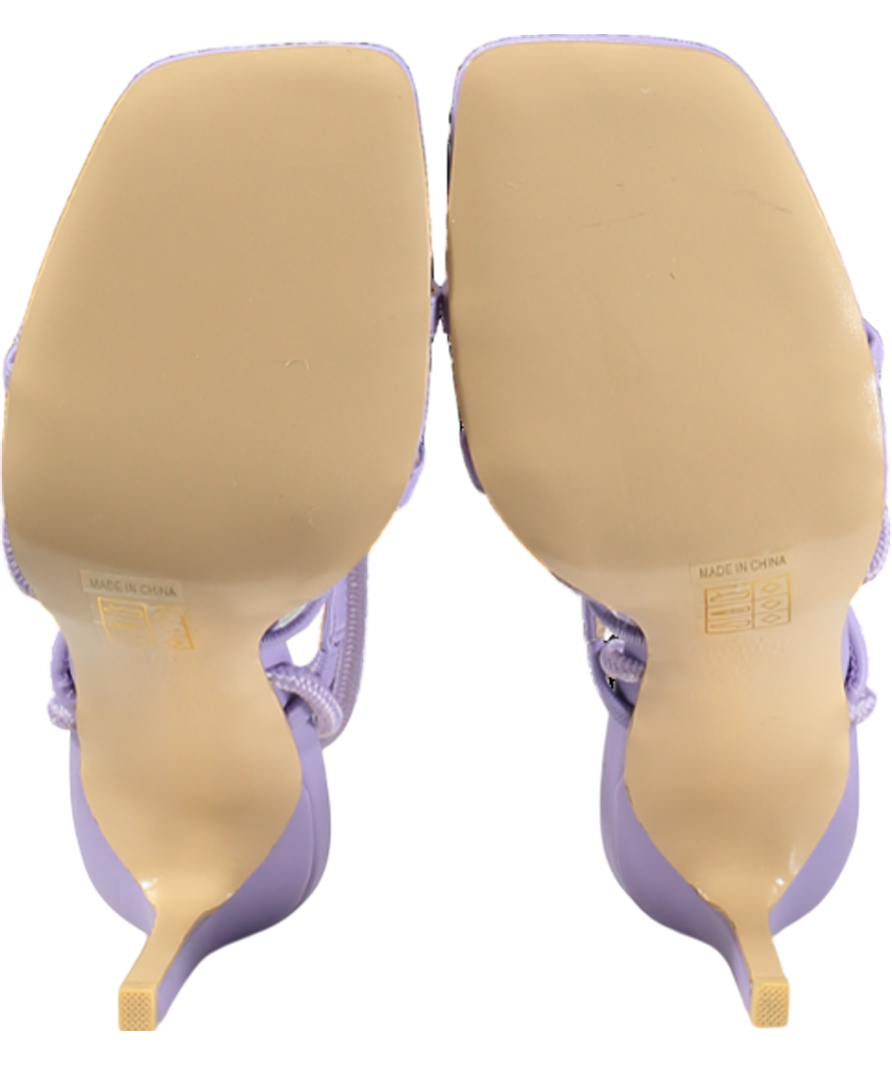 Kat Maconie Purple Strappy Ankle Wrap Sandals UK 5 EU 38 👠