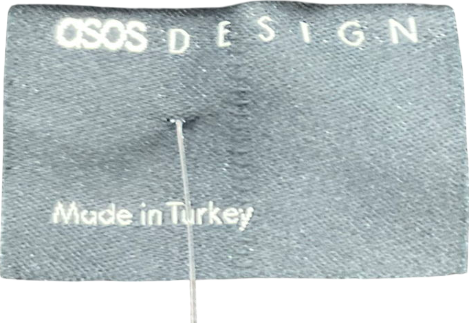 ASOS Oversized Hoodie And Jogger In Heavyweight Brushed Rib In Black UK S