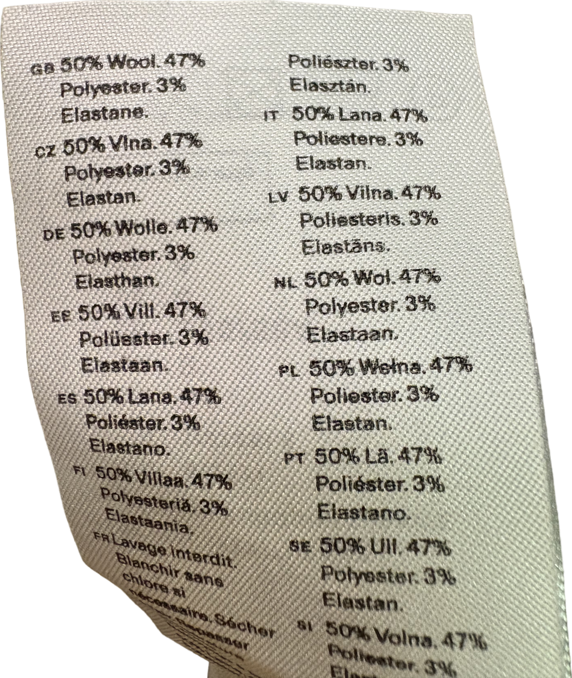 Arket Grey Wool Blend Trousers UK 12