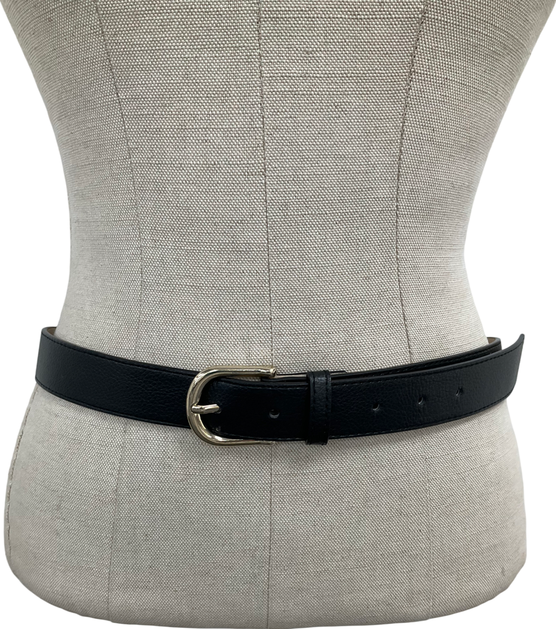 H&M Black Buckle Belt UK XS