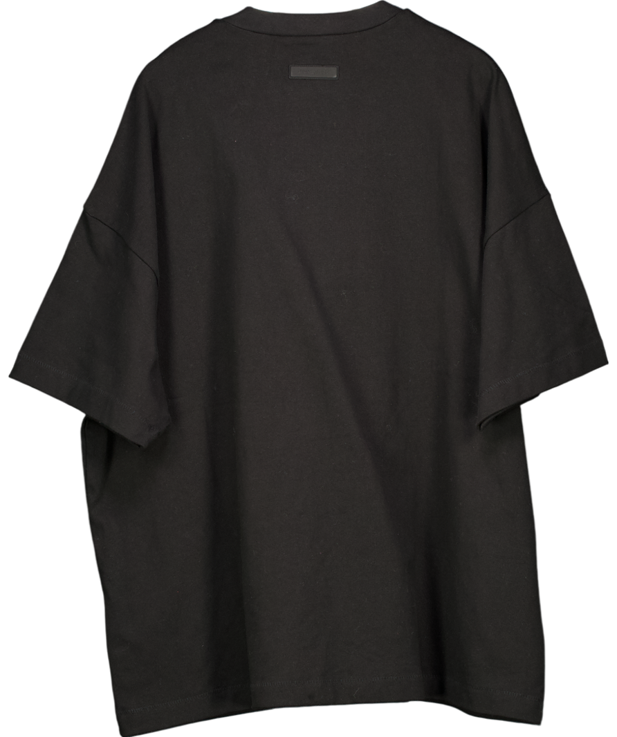 Fear Of God Black Short Sleeve Tee UK L