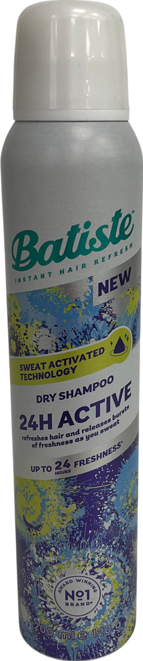 Batiste Active 24hr Dry Shampoo 200ml