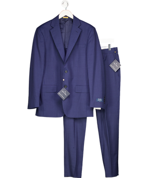 Brooks Brothers Blue 2-pieceblue Pinstripe Wool Suit Blazer (39R) & Trousers W30/32 W30