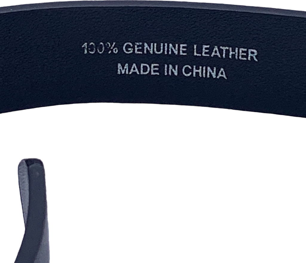 dylan kaine Black The Birkin Belt Silver UK S