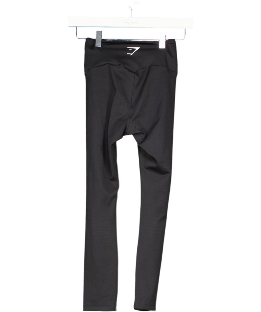 gymshark Black Everyday Logo Leggings UK XS