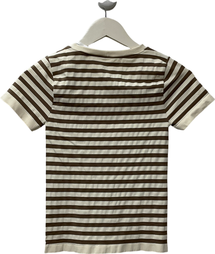 ASOS Beige Seamless Sculpting Baby Tee UK S