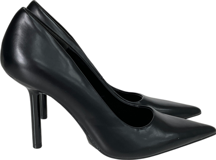 ZARA Black Stiletto Heel Shoes UK 4 EU 37 👠