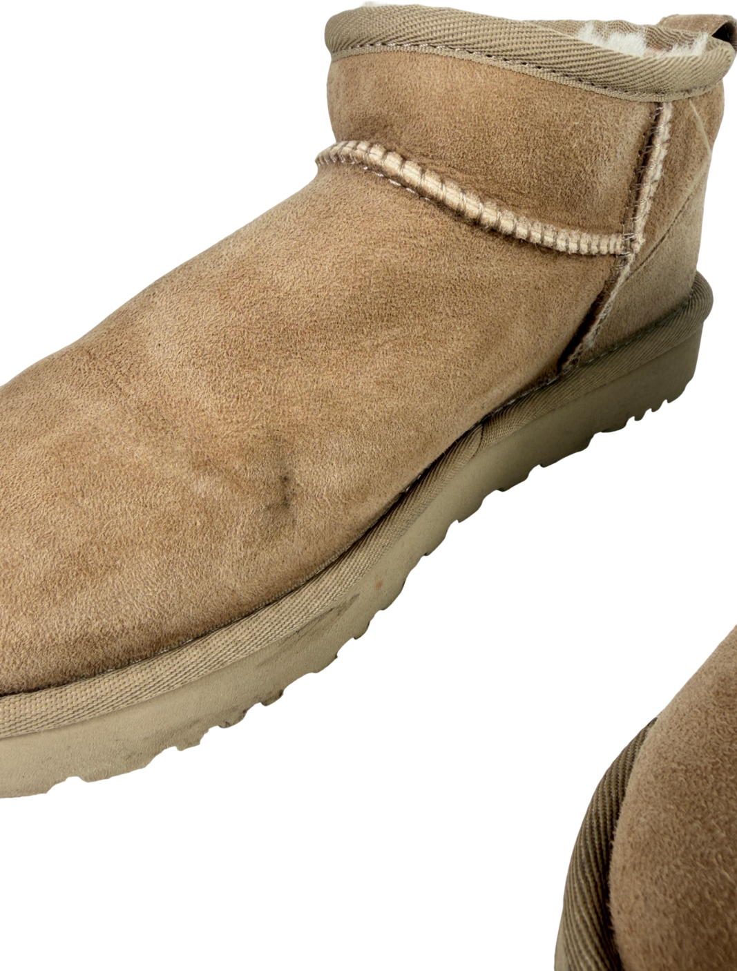 UGG Cream Classic Ultra Mini Boot Sand UK 5 EU 38
