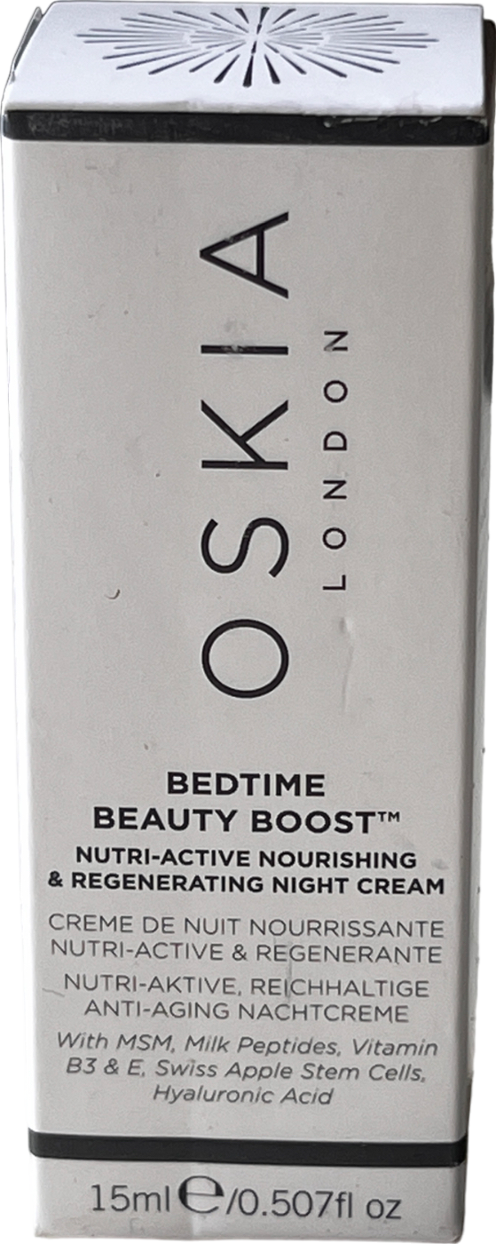 Oskia Bedtime Beauty Boost Nutri-active Nourishing & Regenerating Night Cream 15ml