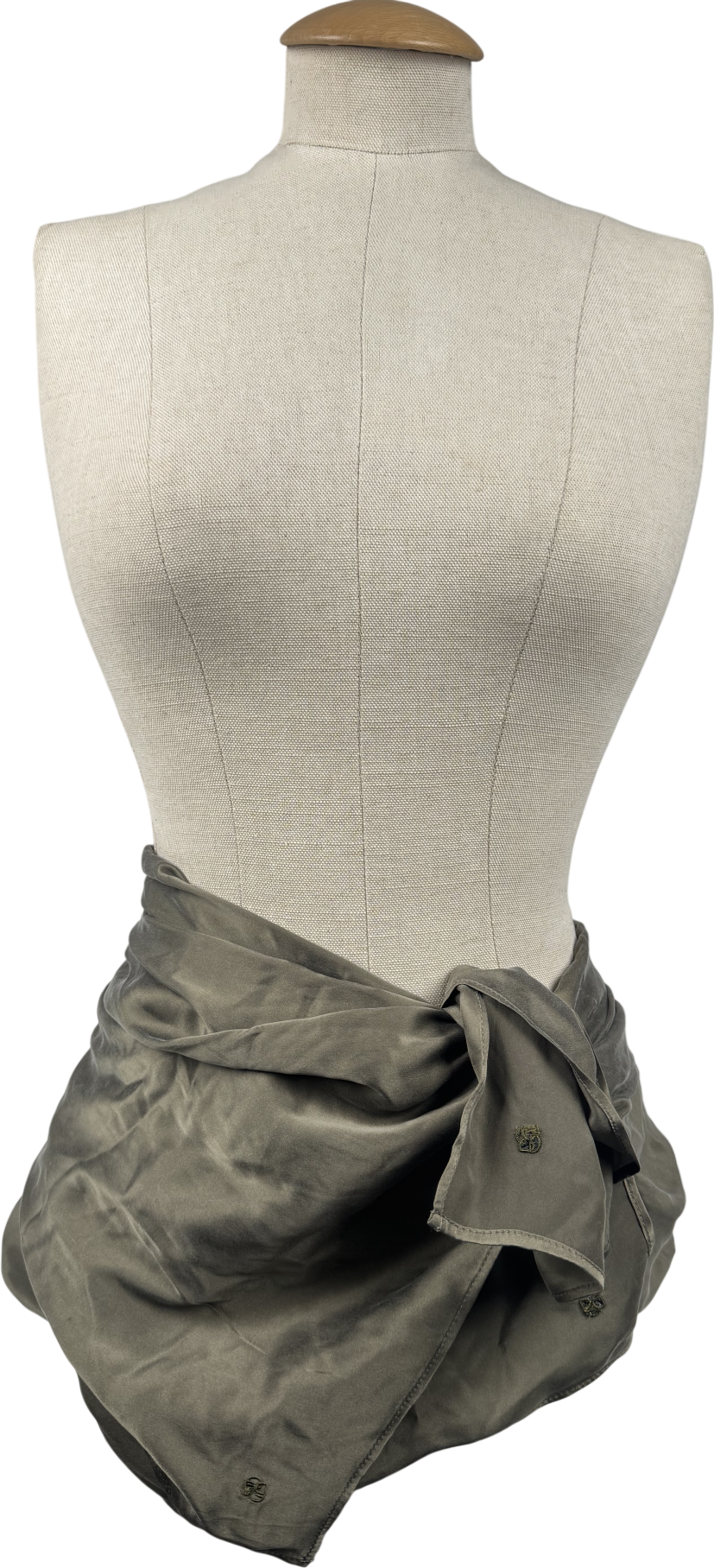 DISSH Green Tropez Straw Ramie Sarong One Size