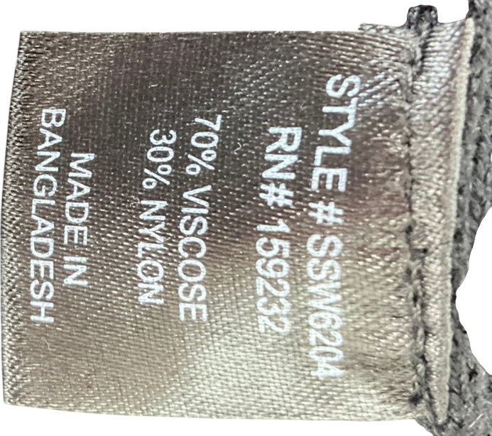 story on Black High Neck Tank Top UK S