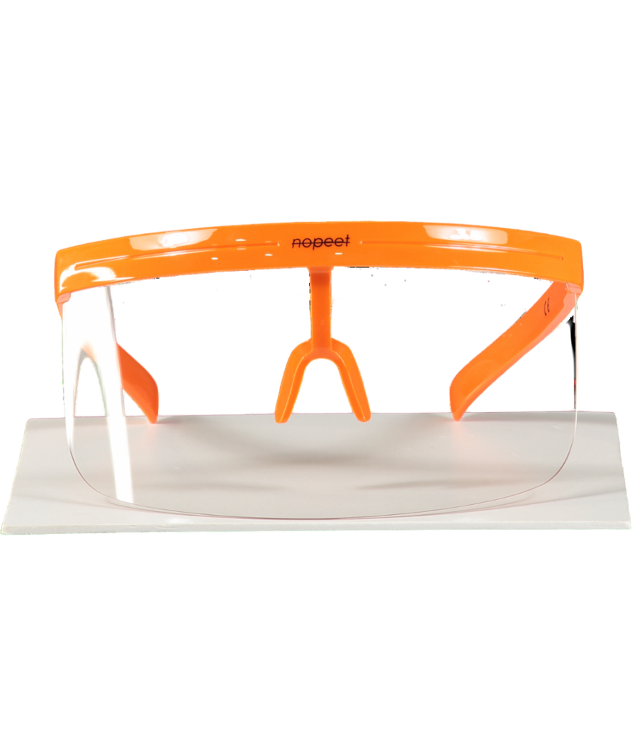 Nopeet Orange Da Shield Visor glasses