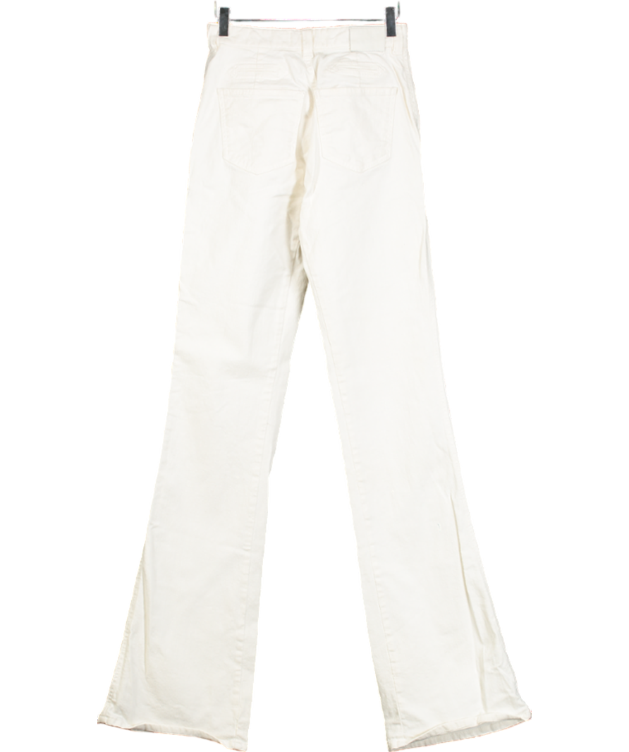 FIORUCCI Cream Edie Boot-cut Jeans W27