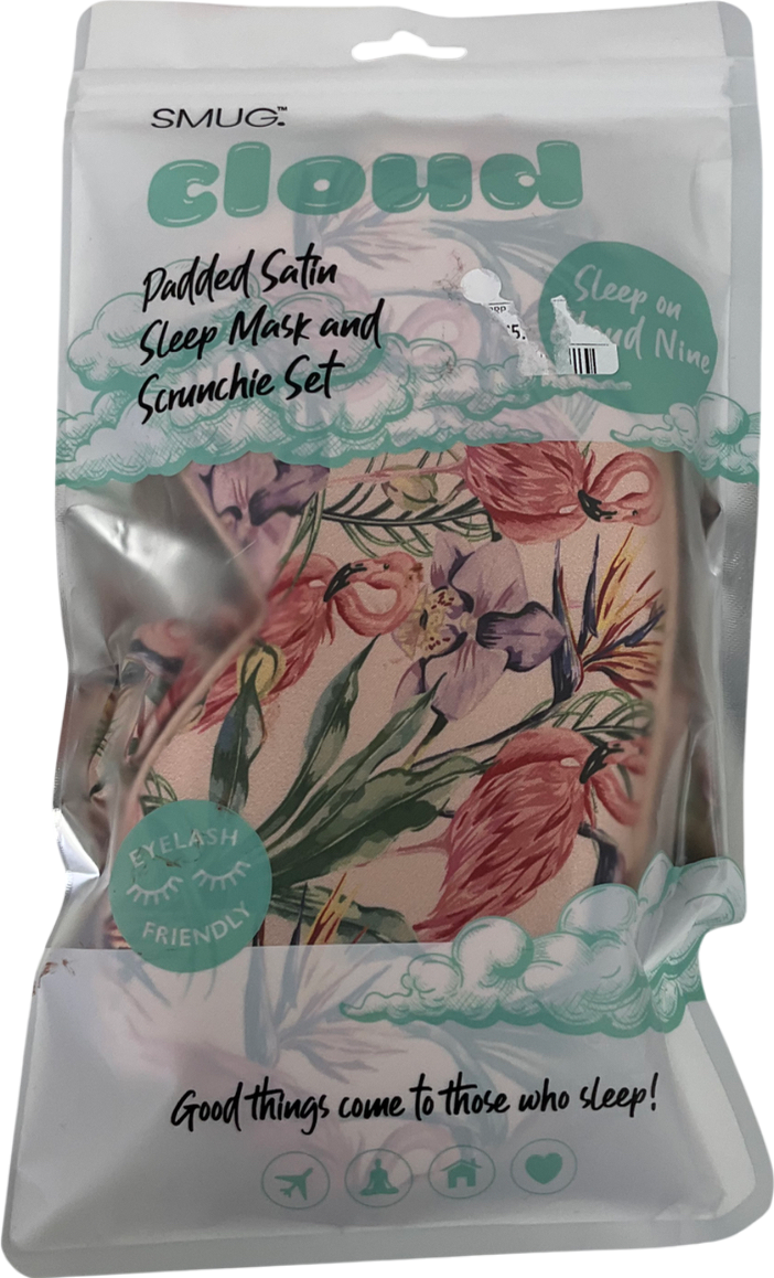 SMUG Floral Print Padded Sleep Mask One Size