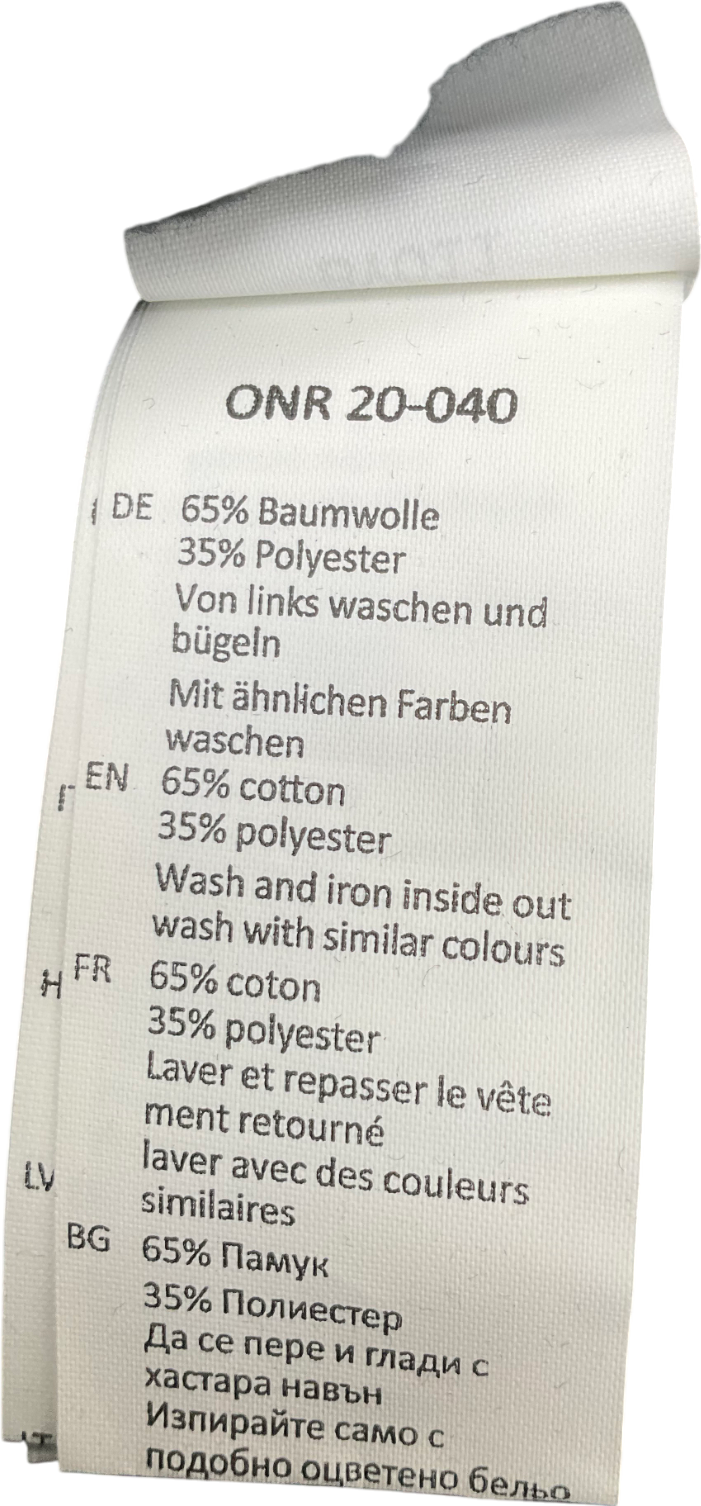 Black Jettsett Embroidered Hoodie UK S