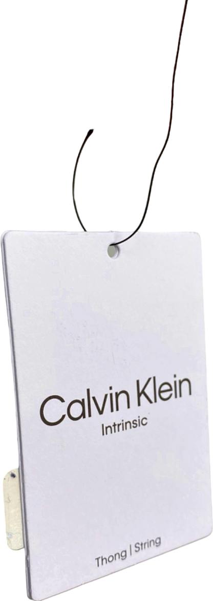 Calvin Klein Stone Grey Intrinsic Thong/String UK S